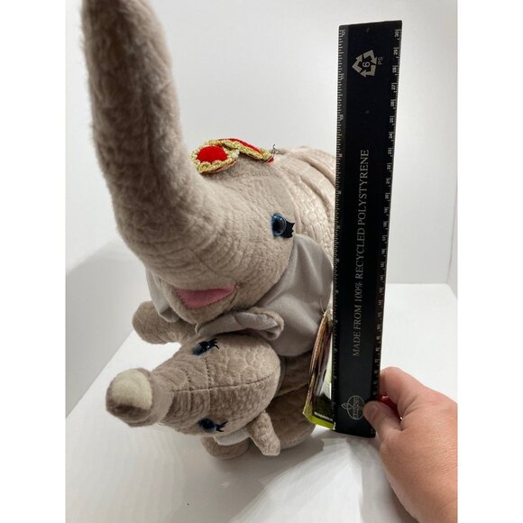 Ringling Bros Plush Elephant Mom & Baby – Circus Toy w/ Tags – Vintage Collectib - Picture 9 of 12